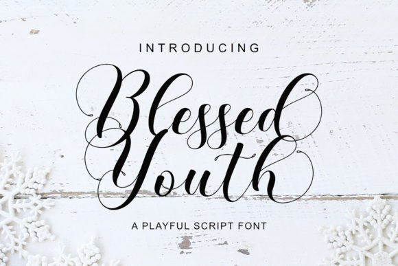 Blessed Youth Font: Elevating Small Business Branding