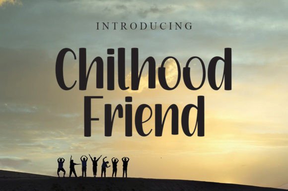 Chilhood Friend: A Sweet Script Font for Scroll-Stopping Digital Campaigns