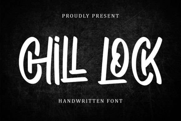 Chill Lock: A Hand-Lettered Font for Elegant Handmade Branding