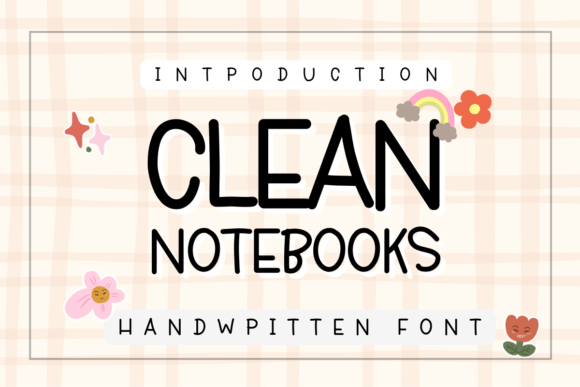 Clean Notebooks Font: Authentic Handwritten Style for Digital Campaigns