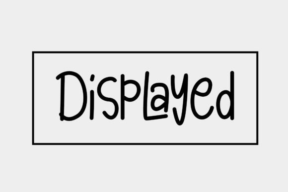 Displayed: A Sweet Handwritten Font for Scroll-Stopping Digital Design