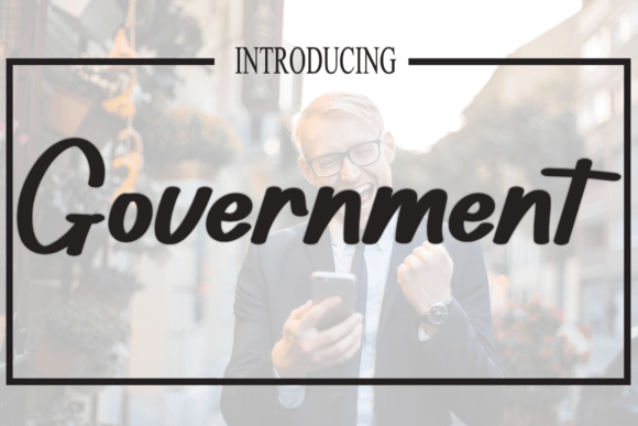 Elevating Handmade Design with the Government Font