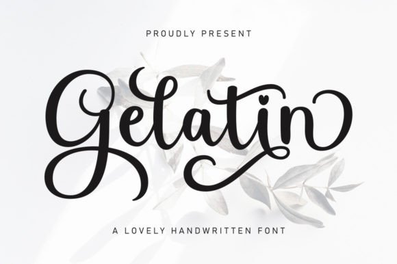 Gelatin Font: Elevating Campaign Visuals with Elegant Script