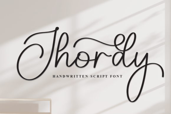 Jhordy Font: Elevating Brand Identity with Elegant Script