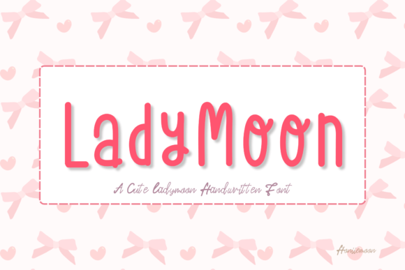 Ladymoon Font: Handwritten Style for Digital Marketing