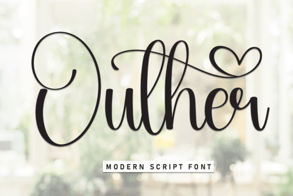 Outher: A Modern Handwritten Font for Elegant Web Design
