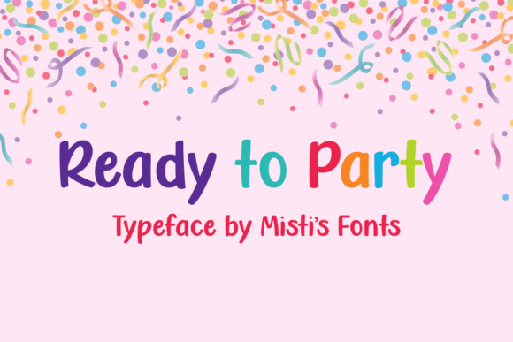 Ready to Party: A Bold Handwritten Typeface for Editorial Energy