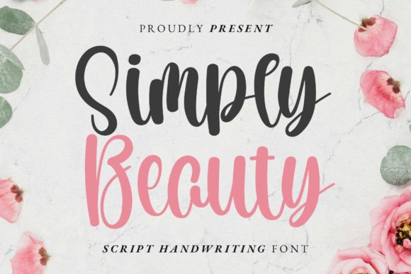 Simply Beauty: A Script Font for Elegant Editorial Design