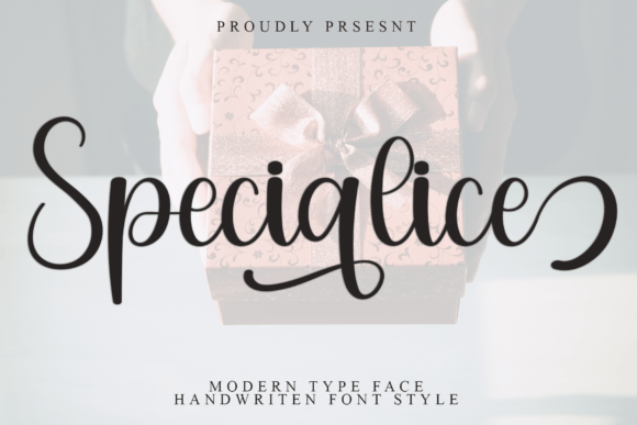 Specialice: A Charming Script Font for Elegant Brand Identities