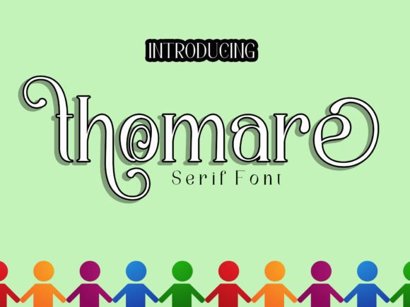 Thomare Font: Modern Minimalist Typography for Makers