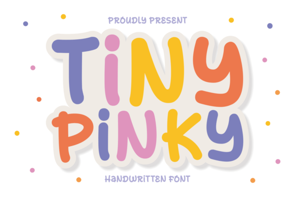 Tiny Pinky Font: Playful Handwritten Style for Crafters