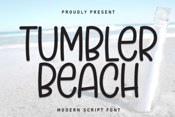 Tumbler Beach: A Softly Expressive Handwritten Font for Editorial Design